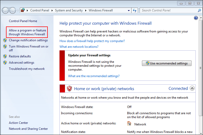 Windows Firewall